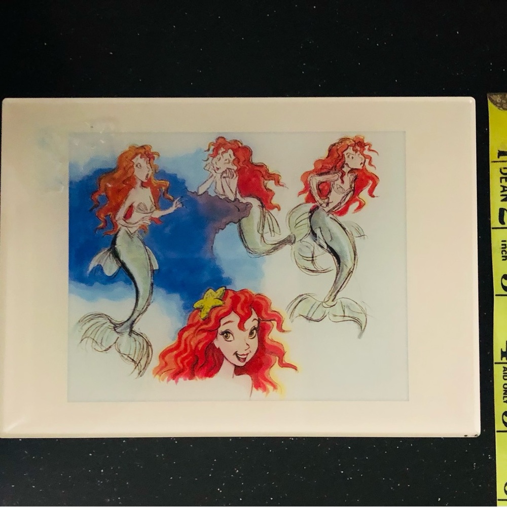 Disney Parks The Little Mermaid Ariel 7x5 Achieves Collectible Acrylic Photo
